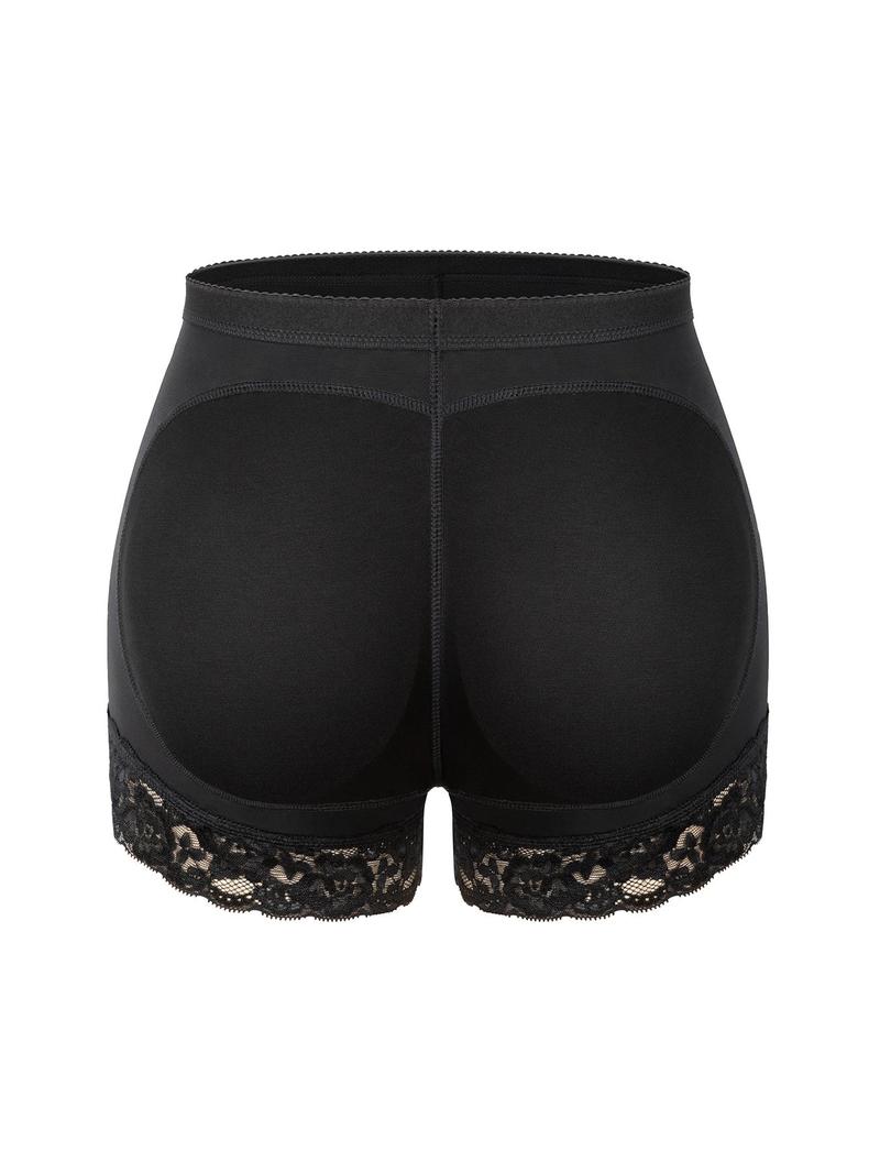 Product Introduction of Women's Contrast Lace Low Waist Shapewear Panty, Tummy Control Butt Lifting Shapewear Bottoms, Women's Shapewear for Daily Wear 2