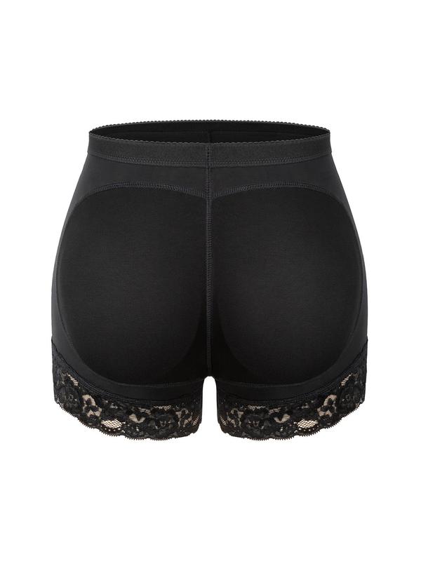 Women's Contrast Lace Low Waist Shapewear Panty, Tummy Control Butt Lifting Shapewear Bottoms, Women's Shapewear for Daily Wear 1