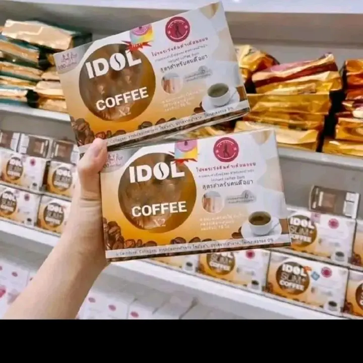 cà phê hoà tan thái lan hộp 10 gói