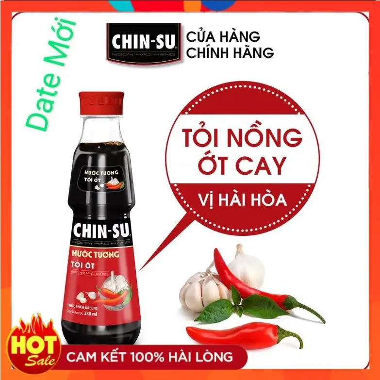 Nước Tương Tỏi Ớt Chinsu 330ml (DATE MỚI) 0