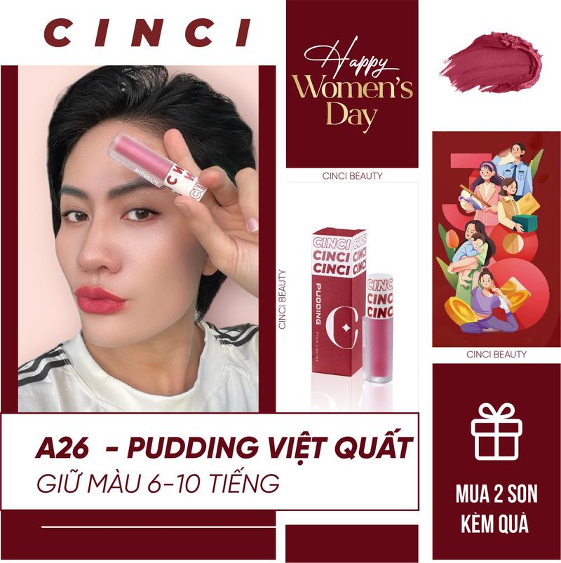 Product Introduction of [DVMC] COMBO 2 SON PUDDING + 1 SERUM CHỐNG NẮNG - MỪNG NGÀY QUỐC TẾ 08/03 5