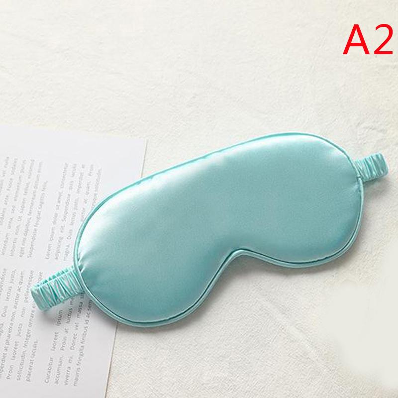 Product Introduction of Double-Side Pure Silk EyeShade Sleeping Eye Cover Eyepatch Health Sleep Shading 38