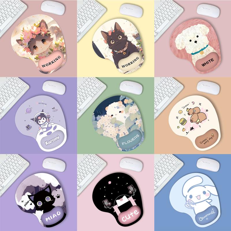 Lót Chuột Có Đệm Tay Chống Mỏi Chất Liệu Silicon Siêu Mềm Được Chọn Mẫu - Hàng Nhập Khẩu