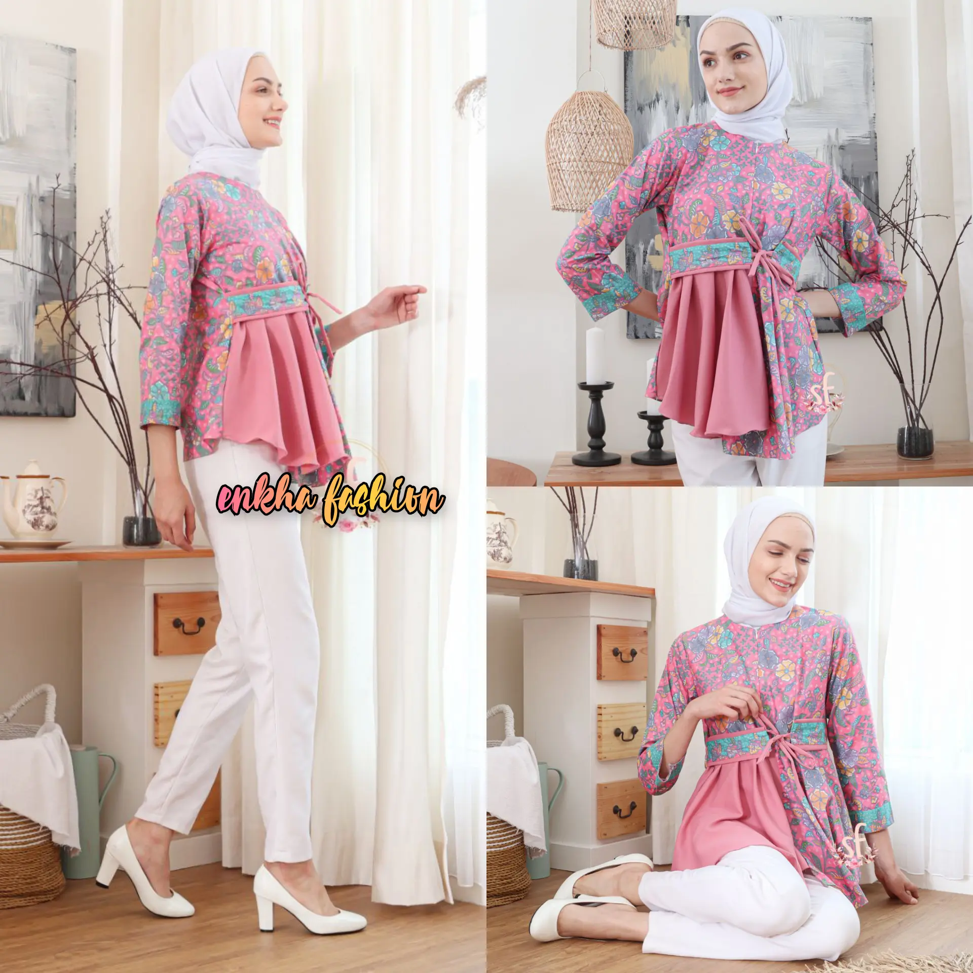 Baju batik wanita - Batik wanita modern