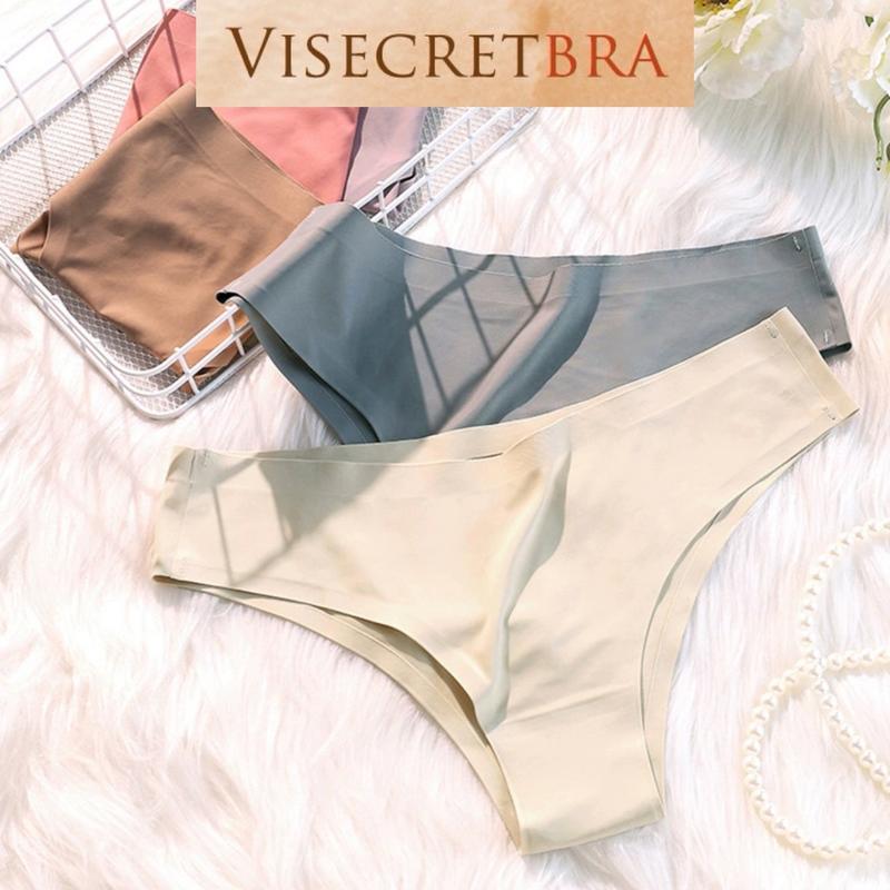 Quần Lót Nữ Quần Trong Quần Chip Đúc Su Cô Giãn Cao Cấp Không Đường May Hạn Chế Lộ Viền Trẻ Trung Có Lớp Cotton Kháng Khuẩn -- VN2405017K Nữ Women Quần Lót