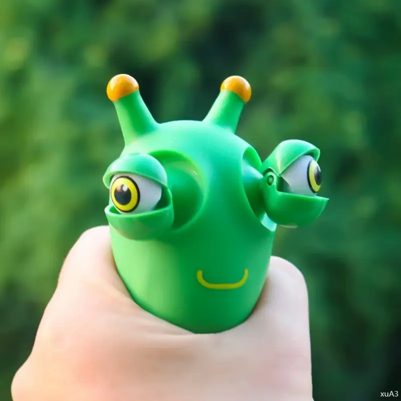 Đồ Chơi Sâu Xanh Mắt Lồi AMAZING KIDS Xả Stress Silicon Vui Nhộn Giải Tỏa Căng Thẳng Hiệu Quả đồ  chơi  xả  stress  bóp