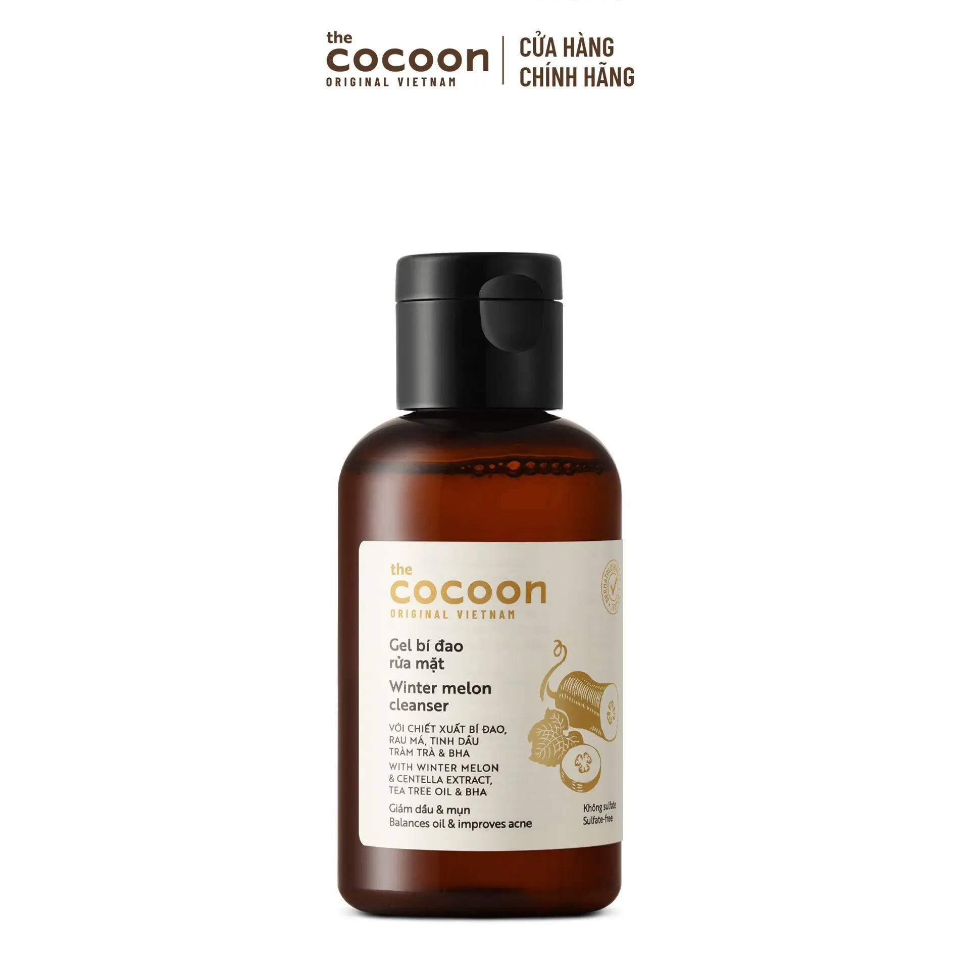 Ảnh đại diện Gel bí đao rửa mặt Cocoon giảm dầu & mụn 140ml
