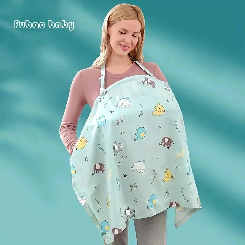 Baby Nursing Apron, Multifunctional Breastfeeding Cover, Breathable Thin Nursing Clothing for Outdoor, Maternity Clothes for Women