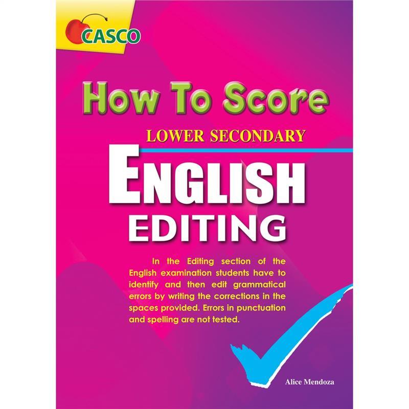 Product Introduction of 100% Quality How To Score Lower Secondary English Editing 3