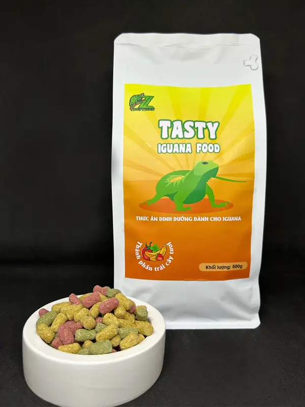 Thức ăn rồng nam mỹ Tasty Iguana 1