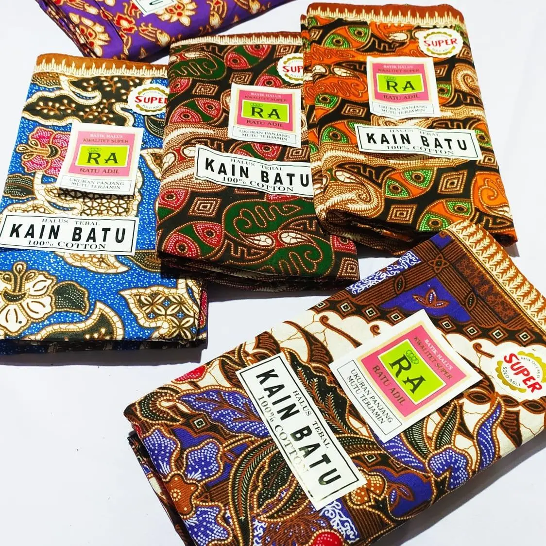 PROMO paket isi 5 pcs kain panjang  kain jarik panjang , jarik batik , kain samping , jarik melahirkan , jarik paket 5 pcs