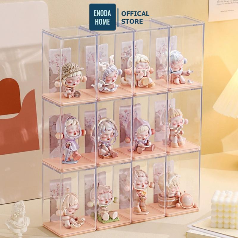 Hộp Mica Đựng Mô Hình Nhỏ Chất Liệu Trong Suốt Dễ Quan Sát Mô Hình Bên TRong HTS006