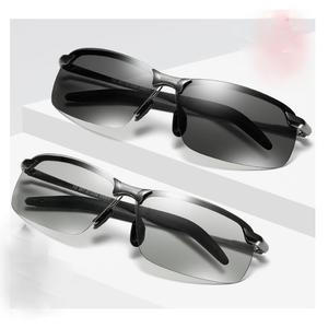 Men's polarized photochromic sunglasses, smartly adapt to different light conditions, providing the best visual experience for outdoor activities such as driving and fishing.
