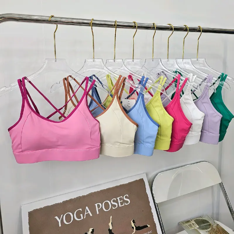 Áo bra A010 mút đúc cao cấp chống sốc tập gym yoga nữ Sport Tập Thể Dục Tập Yoga Top 0