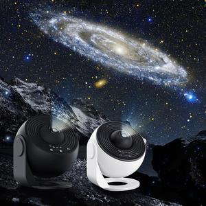 USB電源銀河スタープロジェクターライト、360°回転スタープロジェクター、ノブとタイマー付き、寝室や天井、部屋の装飾用ノベルティ照明