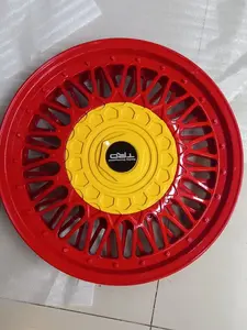 DOP RODA / WHEELDOP TUTUP VELG MOBIL RING 13 DAN RING 14 DOP RODA TYPE CL KUNING - MERAH WILDOP DOP VELG COVER VELG TUTUP VELG RODA DOP VELG MOBIL WHEEL DOP UNIVERSAL Accessories Ban