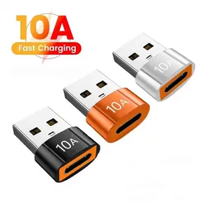 【COD】[Model Terbaru]Adaptor USB Ke Tipe-C Adaptor Transmisi Kecepatan Tinggi Adaptor Pengisian Cepat