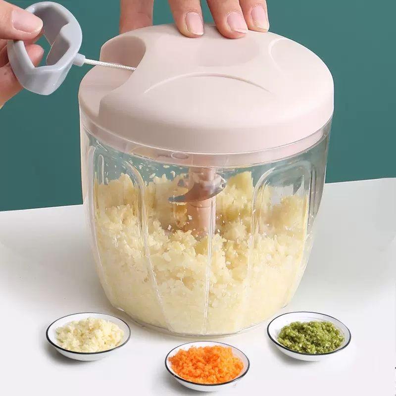 Máy xay tỏi Máy ép tỏi gia dụng Máy ép tỏi bằng tay Máy xay hành tây hạt tiêu gừng Máy xay tỏi Máy ép tỏi 7