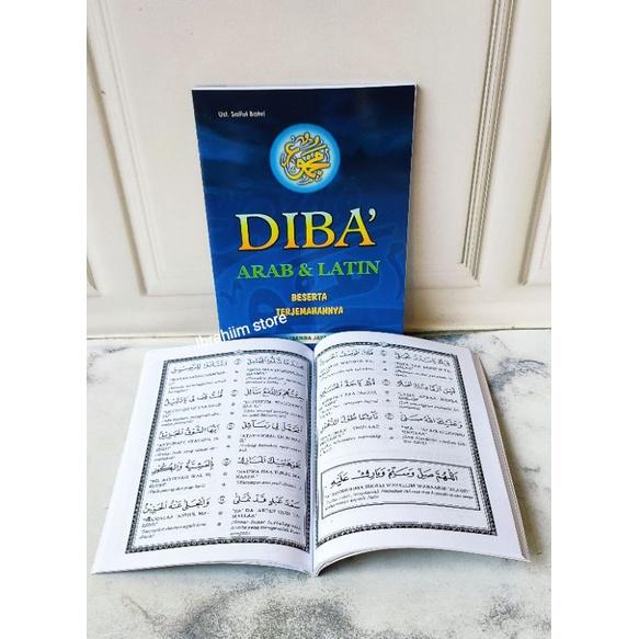 BUKU DIBA ARAB DAN LATIN BESERTA TERJEMAHAN LENGKAP 2