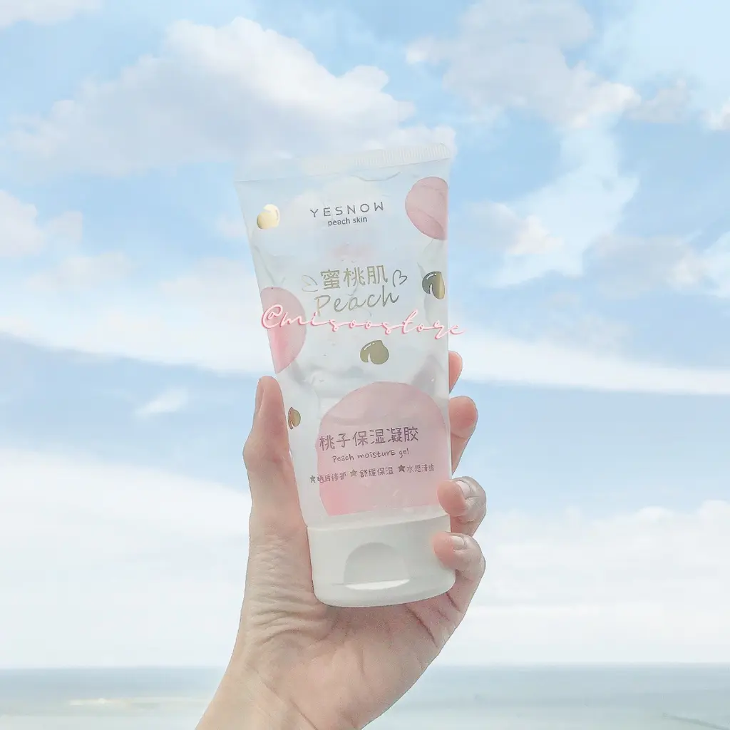 yesnow peach moisture gel/gel wajah/cream wajah/pelembab wajah