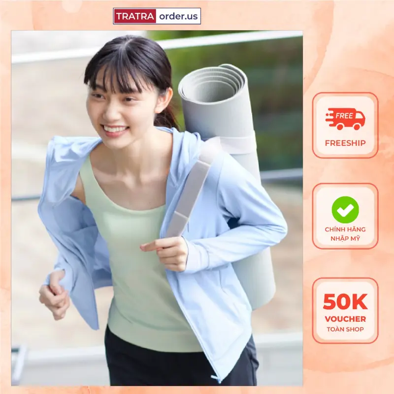 Áo Chống Nắng UNI Airism Nữ - Làm mát, chống tia UV [Bill Mỹ] 4