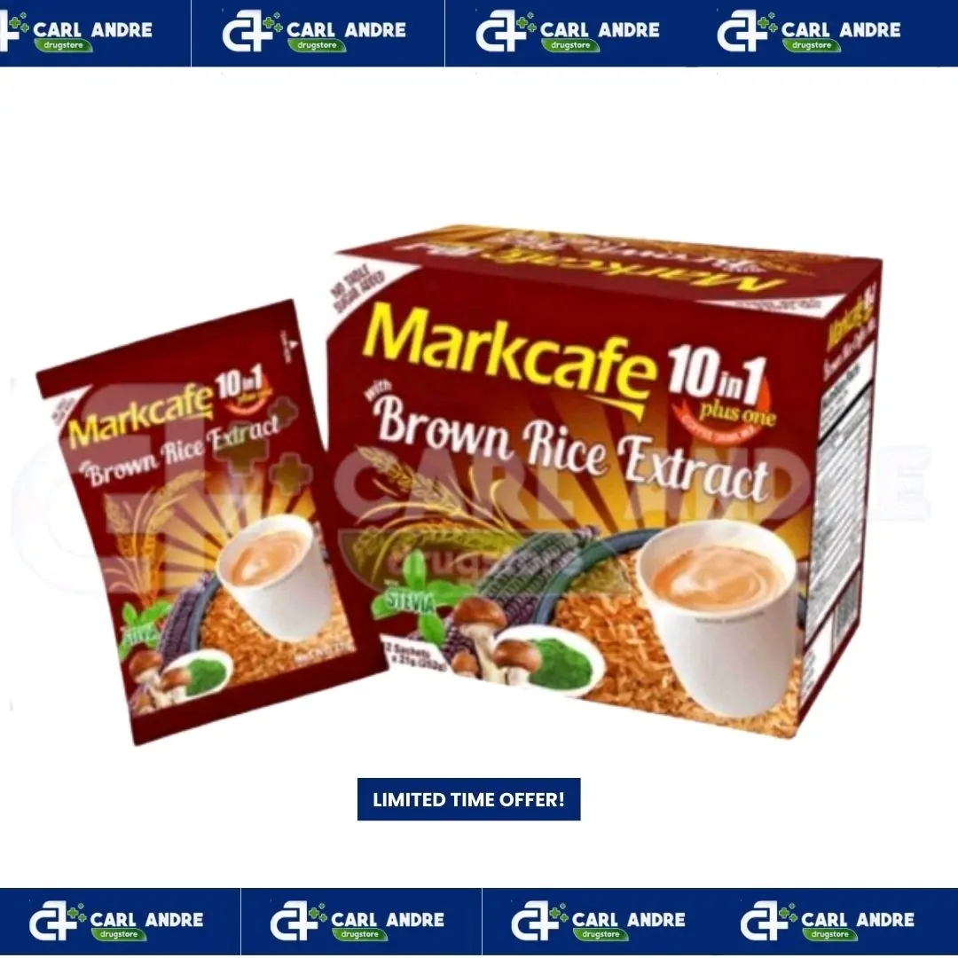 Markcafe 10in1 with Brown Rice Coffee Mix Herbal Coffee (12's/ 21g)