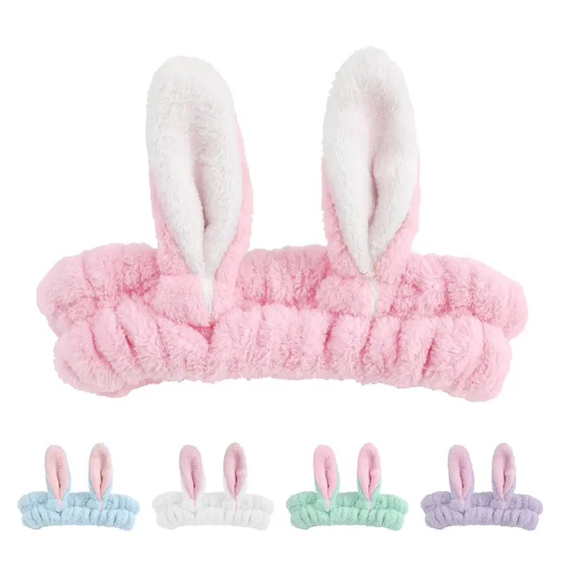 Băng đô rửa mặt nữ nơ cài tóc tai mèo thỏ gấu cute tiểu thư Hàn Quốc đẹp dễ thương cá tính sang chảnh 5