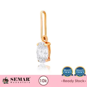 Liontin Emas Chasia Oval Gold 10K Semar Nusantara