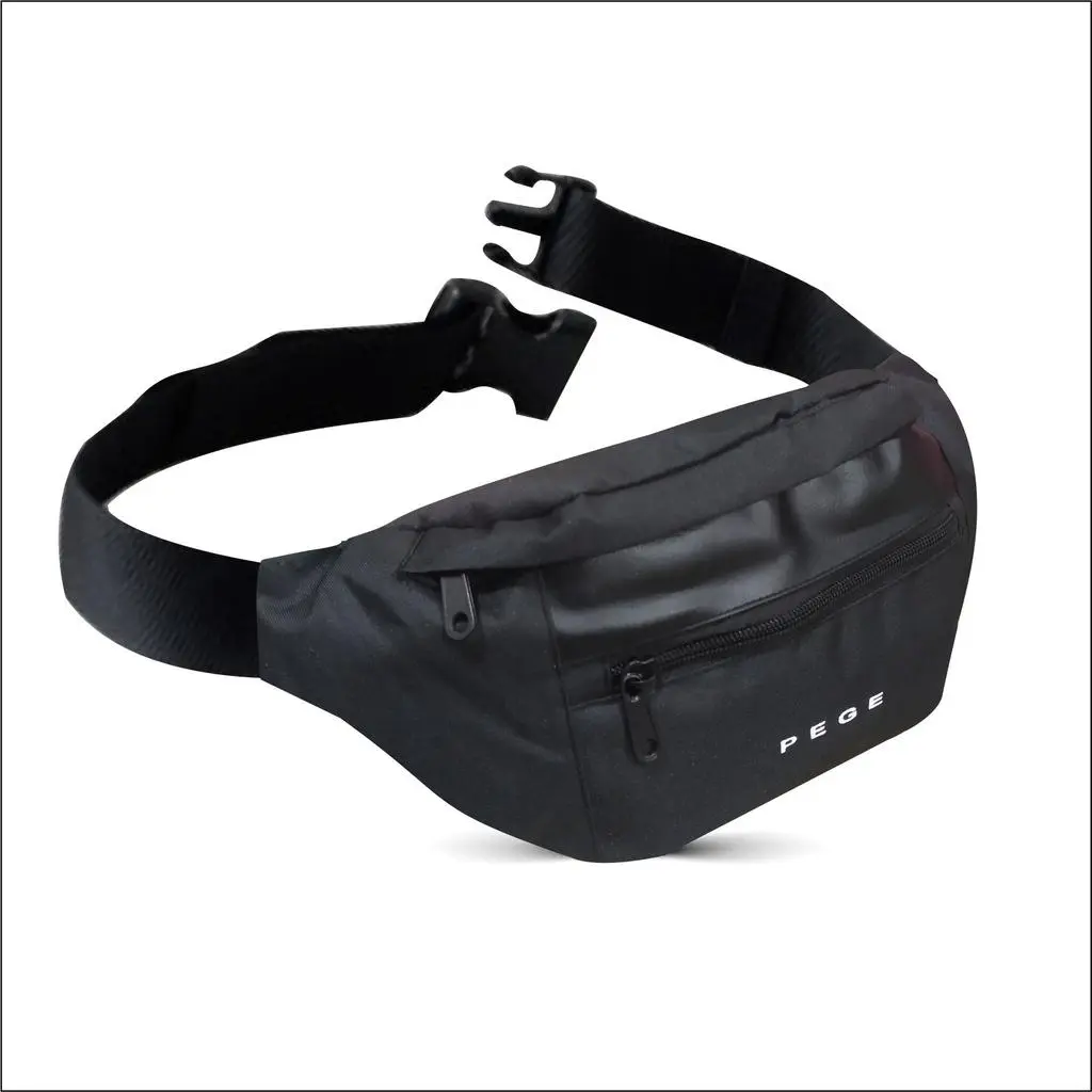 AS4 PROMO Tas Pinggang Pria Waistbag Bisa Digunakan Untuk Selempang Motif Polos Simpel Kasual  - PG 8860 GRATIS ONGKIR