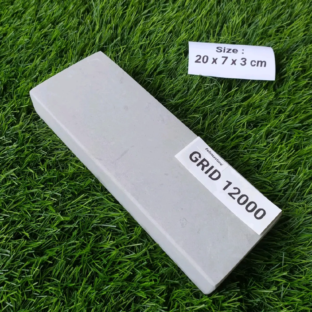 Batu asahan super halus grit 12000 ukuran 20x7x3cm