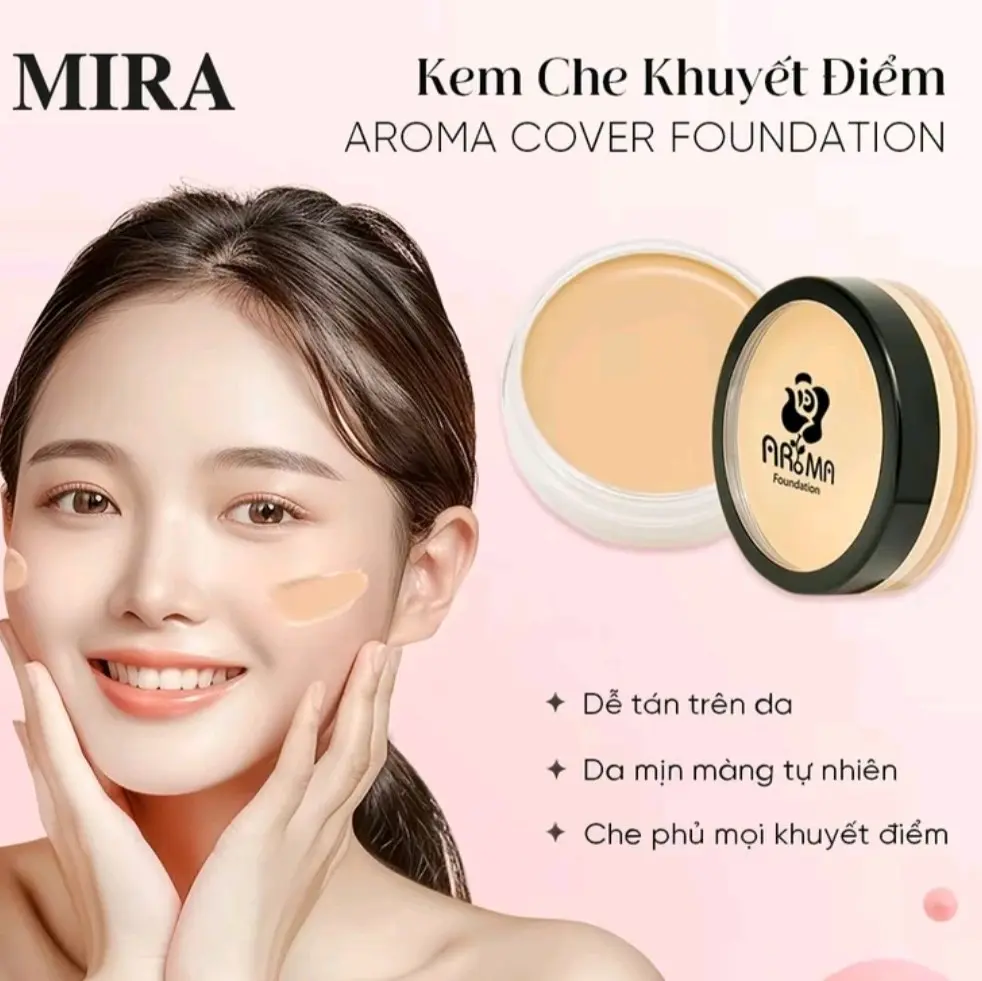 Kem che khuyết điểm tàn da,mụn giúp da mịn màng không tì vết Aroma bestie party