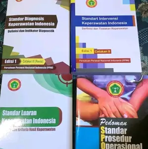 paket 4 buku keperawatan siki sdki slki dan spok