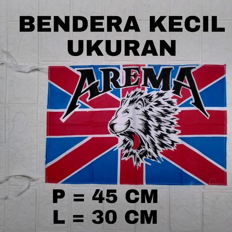 BENDERA AREMA UKURAN KECIL 1