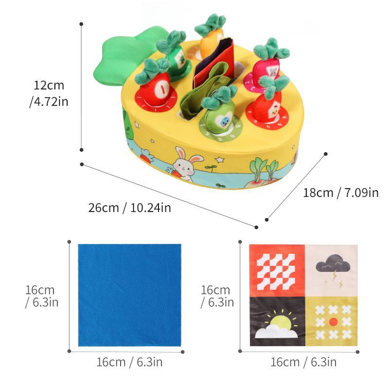 Product Introduction of Baby Tissue Box Toy, 13pcs/set Pull Out Tissue Game Toy, Early Education & Smart Toy, Interactive Game Props, Birthday Gift for Boys & Girls 1