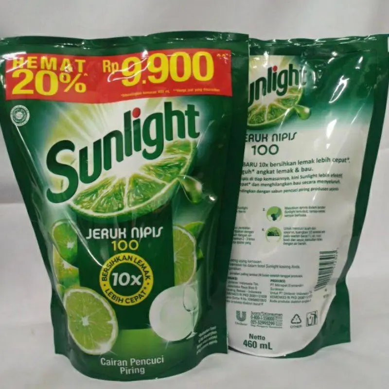 Sunlight Cuci Piring uk 460ml 1