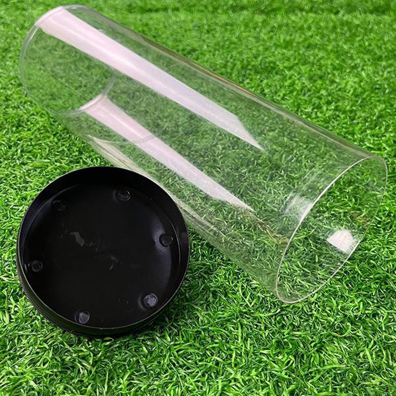 Hộp lưu trữ trong suốt, với nắp, cho Pickleball, bóng cầu lông, bóng tennis, người giữ bóng, hộp đựng hình trụ, hộp Sắp Xếp, ống trong suốt, phụ kiện Pickleball, Swazsdk 6