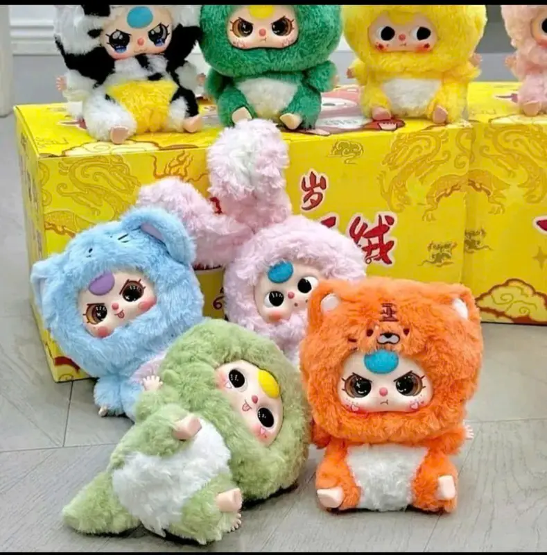 baby three 12 con giáp hoặc bé ba   baby three blindbox -1 hôp  hàng 1;1 ko phải chính hãng tránh nhầm lẫn đọc kỹ tránh nhầm hàng ngẫu nhiên sieu hot 3