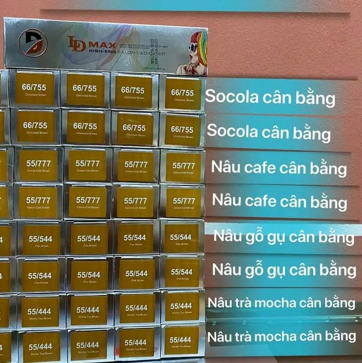 màu nhuộm phủ bạc ldmax