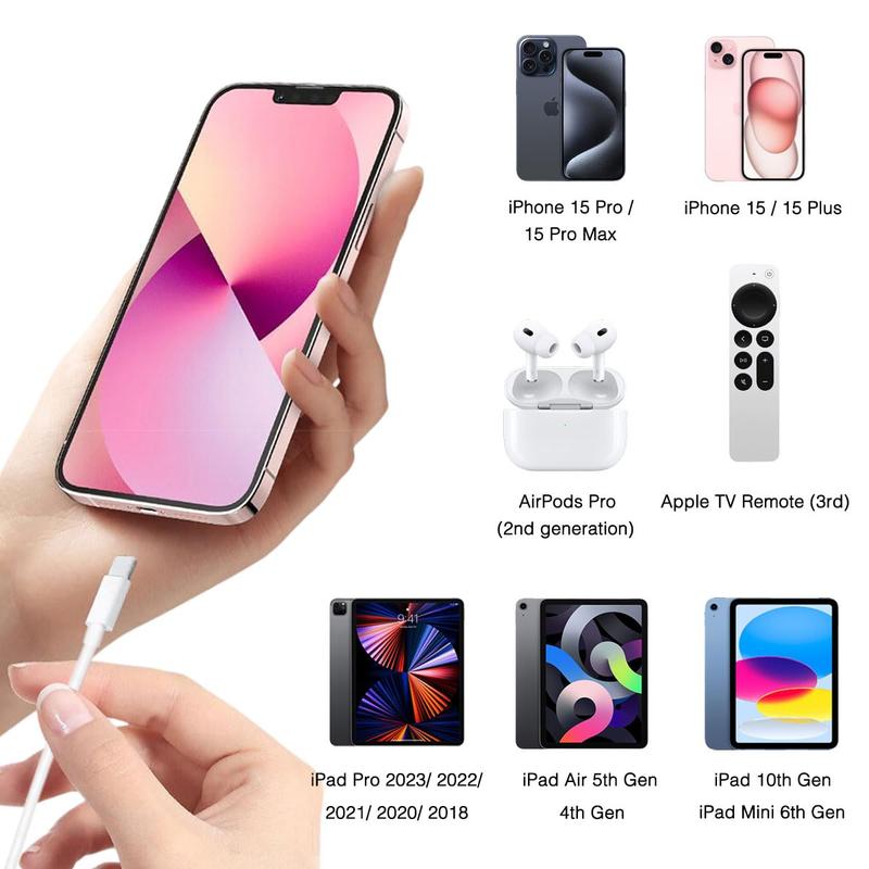 Product Introduction of สาย Carplay สำหรับรถยนต์, สำหรับโทรศัพท์ 15, สาย USB A ถึง USB C, เข้ากันได้กับโทรศัพท์ 15 Pro Max และ 15 Plus, สาย USB C Carplay, เหมาะสำหรับ Pad Pro / Pad Air / AirPods Pro (รุ่นที่ 2), สายชาร์จรถยนต์ 28