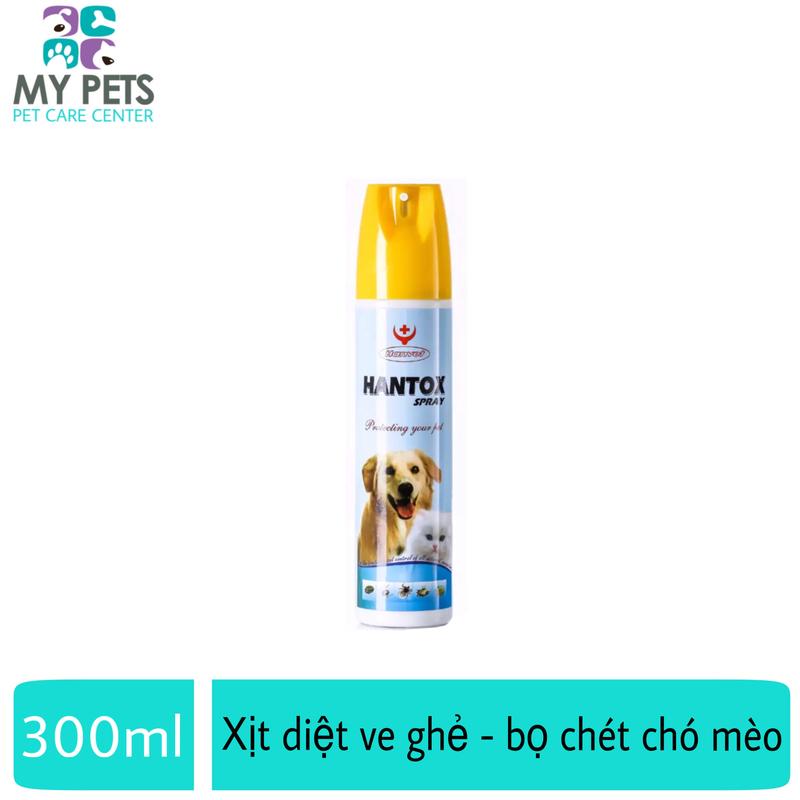Thuốc Xịt Hantox Spray Giúp Diệt Ve Ghẻ Bọ Chét Cho Chó Mèo Nhanh Chóng Hiệu Quả Thiết Kế Nhỏ Gọn Tiện Dụng
