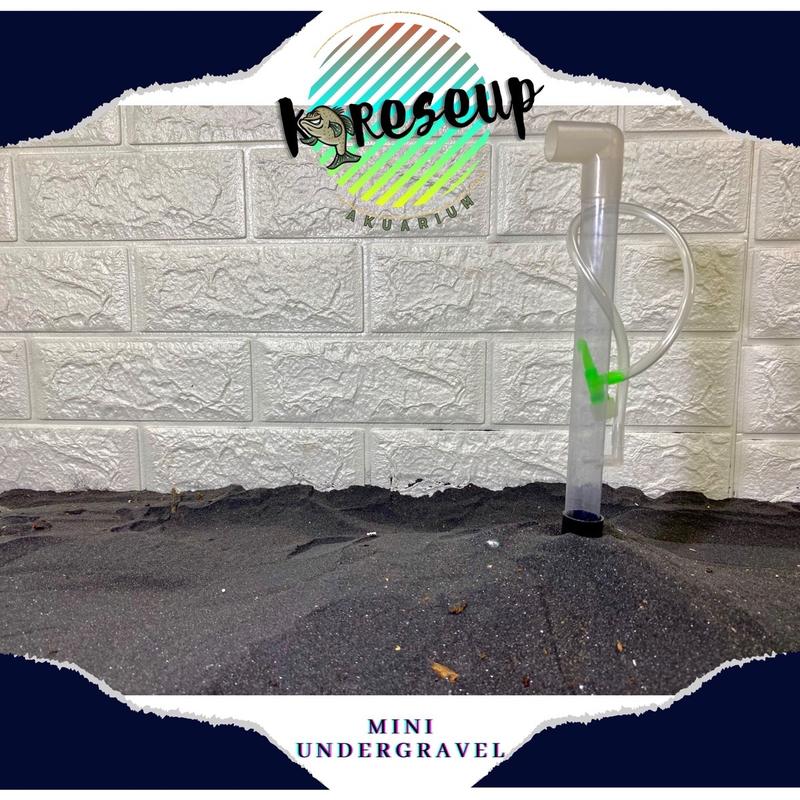 UNDERGRAVEL MINI AQUASCAPE HEMAT DAYA HEMAT BIAYA UNTUK FILTRASI AQUARIUM 4