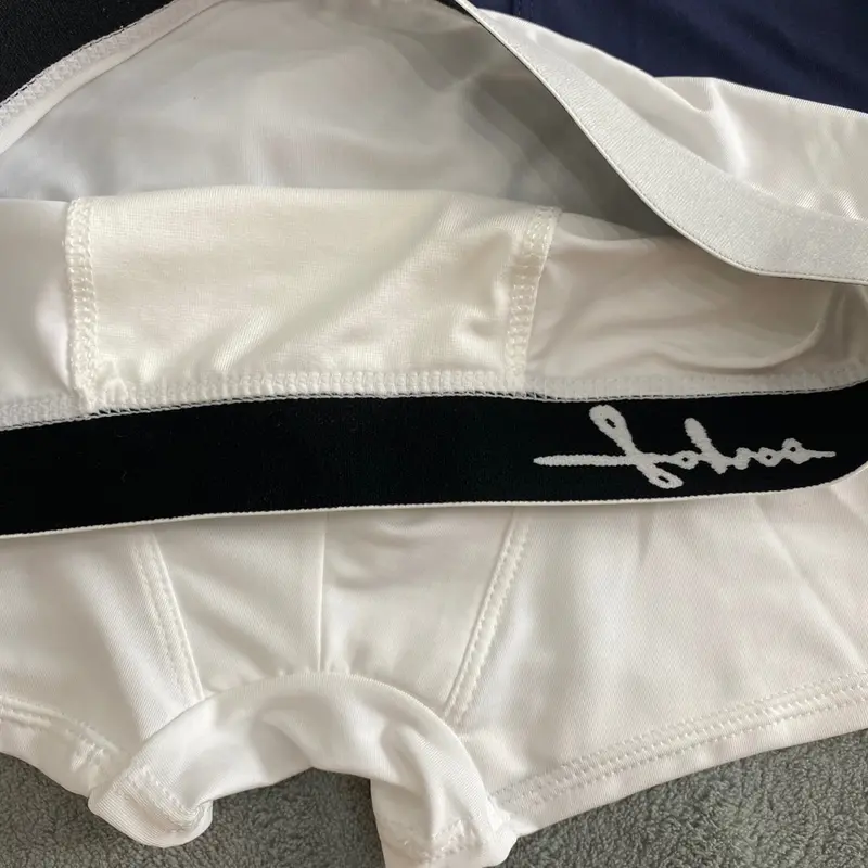 [Mua 6 tặng 1] Quần Sịp Đùi Nam Quần boxer Chữ Ký Cạp Dệt  Chất Vải Thun Lạnh Co Giãn Đa Chiều Quần boxer/quần Menswear 2