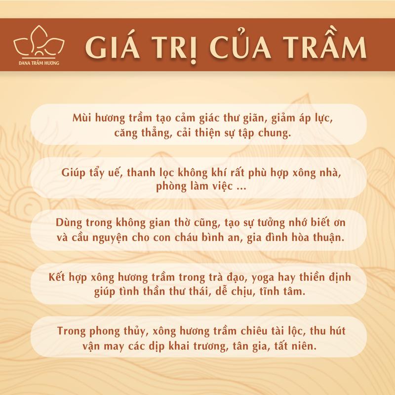 Nụ Trầm Hương Thư Giãn Tự Nhiên - Loại Đặc Biệt DANA MỘC UYỂN, Nụ Sạch, Ít Khói, Hương Thơm Ngọt Dịu, Phong thủy 5