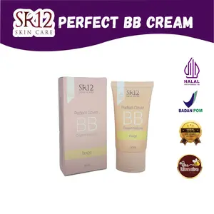 Sr12 Bb Cream Perfect Cover Membantu Menutup Dan Meratakan Warna kulit Tahan Lama
