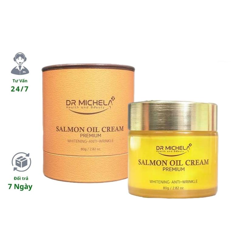 Kem Dưỡng Cá Hồi Salmon Oil Cream Dr Michela - 80 gram Chăm Sóc Da Làm Đẹp Da