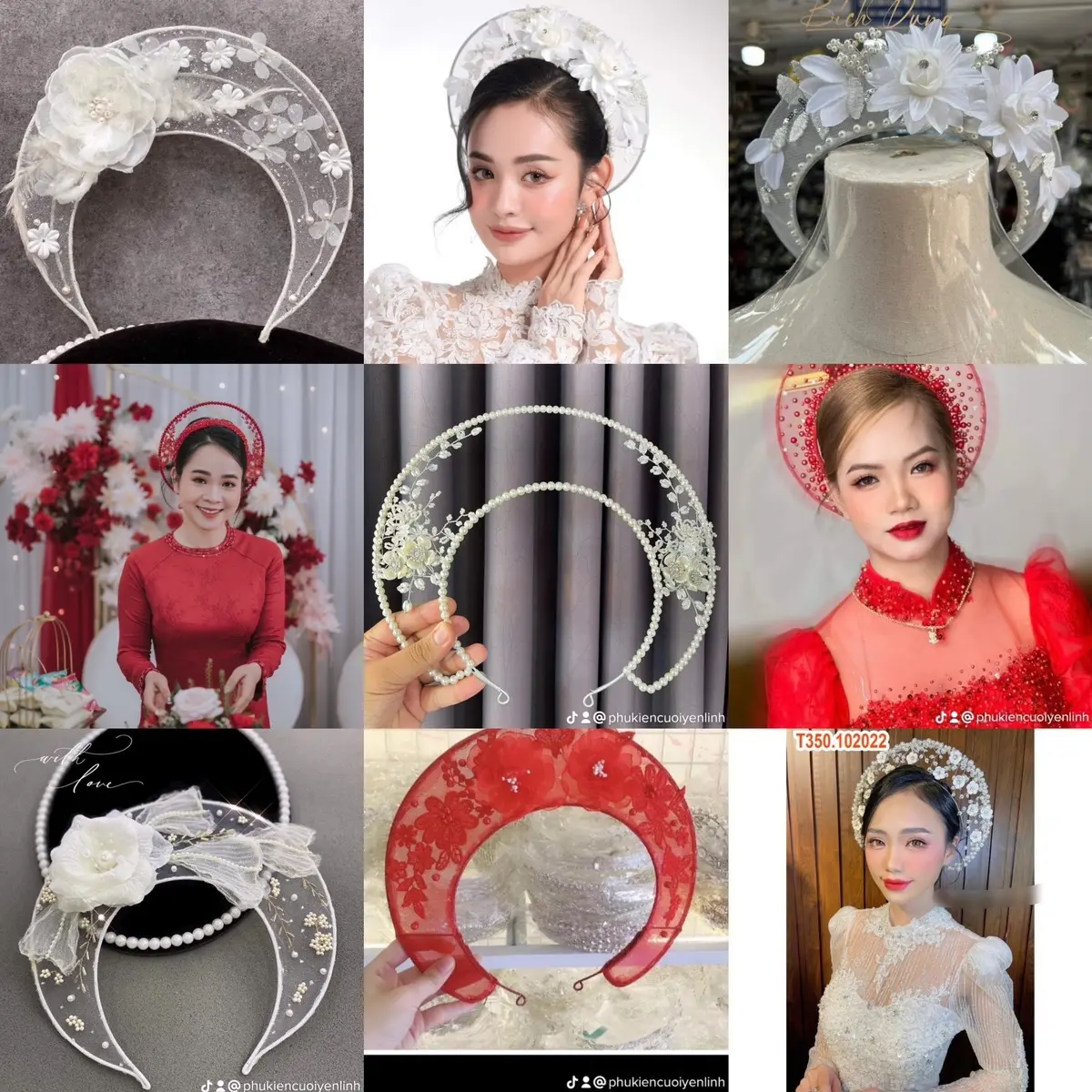 Các mẫu mấn cô dâu Nữ Women