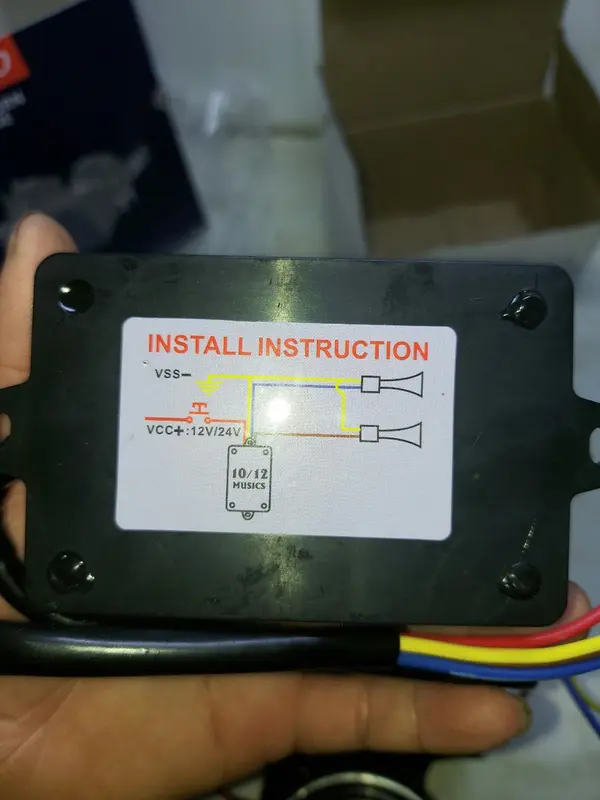 Nhại kèn 3pro 12 bài, 8 bài, nhại nhanh chậm, dùng cho còi hơi, còi điện, auto 12v, 24v 6