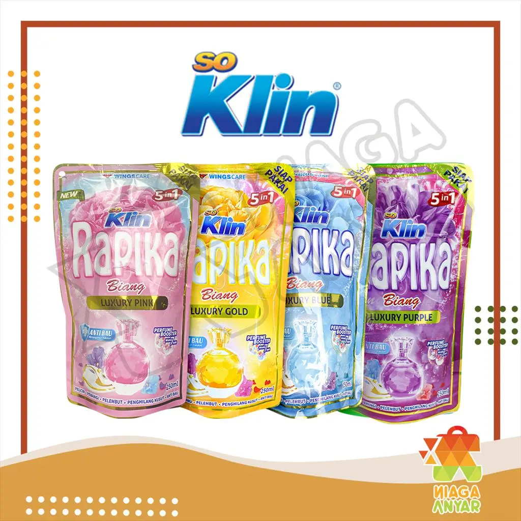NA SOKLIN Rapika Biang / Pelicin Pelembut dan Pewangi Pakaian / Rapika