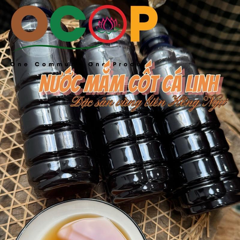 COMBO 3 CHAI NƯỚC MẮM CÁ LINH