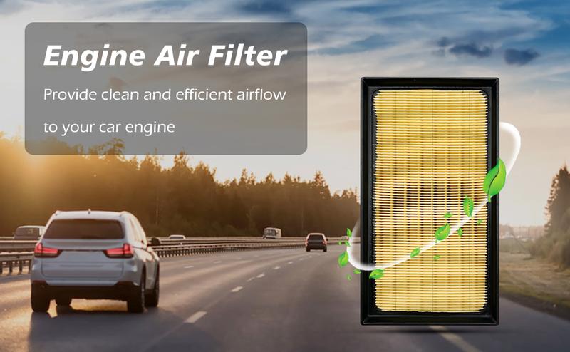 Product Introduction of for Engine Air Filter JM7050 Fits for Toyota 2018-24 Camry Hybrid, 2019-22 Avalon Hybrid, 2019-23 RAV4 Hybrid, 2020-24 Highlander Hybrid, 2021-24 Sienna, 2018-22 C-HR, 2019-24 ES300h 1